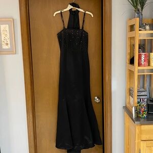 Prom dress - black. Size 3/4